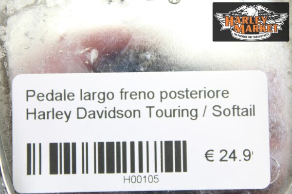 Wide rear brake pedal Harley Davidson Touring / Softail - Image 4