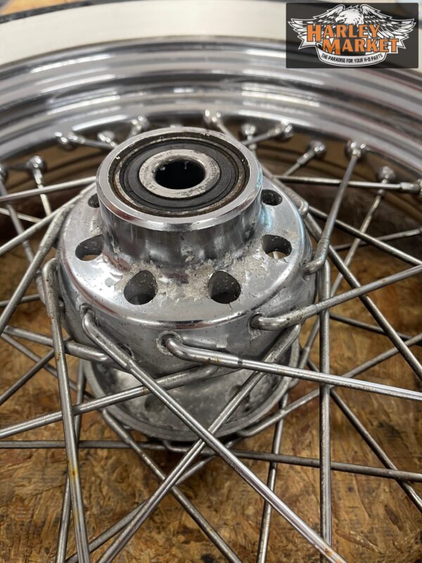 Harley Davidson Softail 16x3 front spoked rim single disc - Image 2