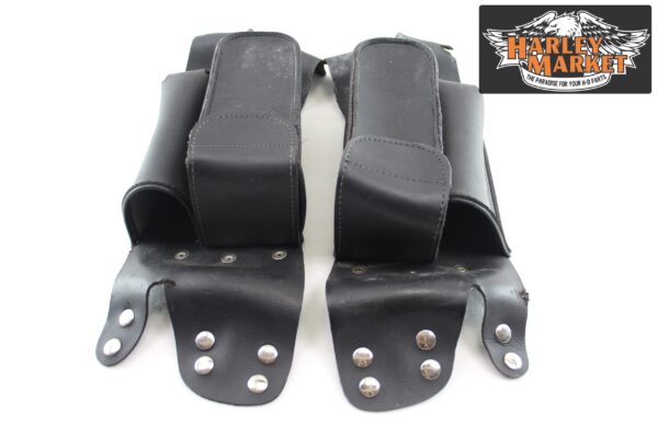 Pockets with bottle holder for Harley Davidson pannier protection - Image 3