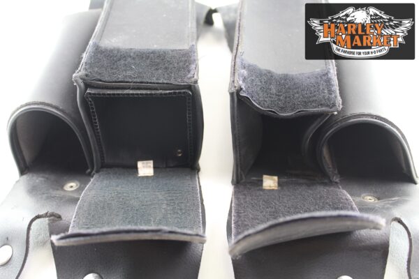 Pockets with bottle holder for Harley Davidson pannier protection - Image 4