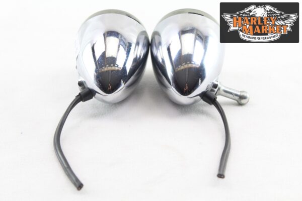 Frecce anteriori lenti fumé Harley Davidson Sportster - immagine 4