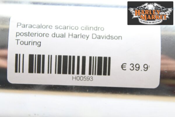 Harley Davidson Touring dual rear cylinder exhaust heat shield - Image 11