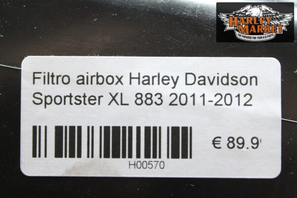 Airbox filter Harley Davidson Sportster XL 883 2011-2012 - Image 8