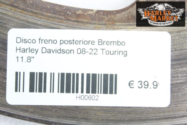 Brembo Rear Brake Disc Harley Davidson 08-22 Touring 11.8" - Image 4