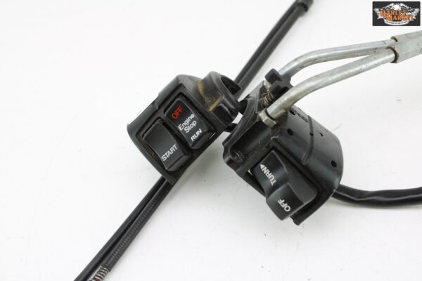 Harley Davidson Sportster Dyna Softail Right Light Switch Block - Image 2