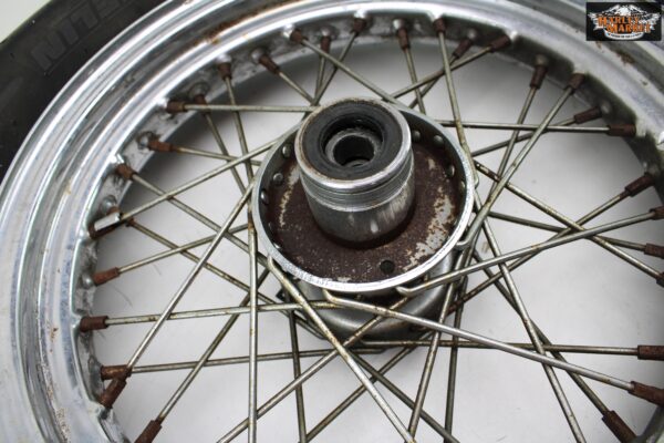 Cerchio anteriore raggi 16x3 Harley Davidson FLSTC FLSTN 95-99 - immagine 6