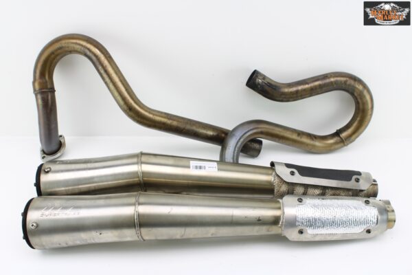 Full exhaust Supertrapp high passage harley davidson Sportster