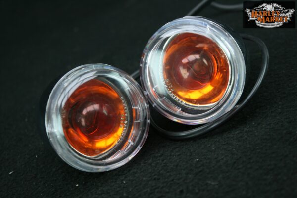 Front turn signal indicators 00-20 Harley Davidson - Image 2