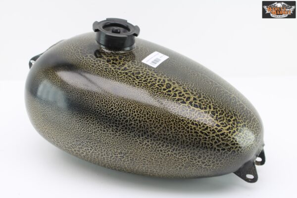 Custom chopper gas tank