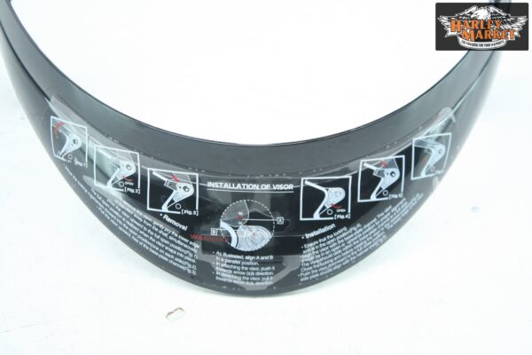 Original Harley Davidson Burnout and UltraJet helmet visor - Image 5