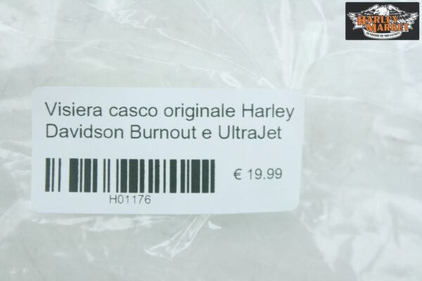 Original Harley Davidson Burnout and UltraJet helmet visor - Image 6
