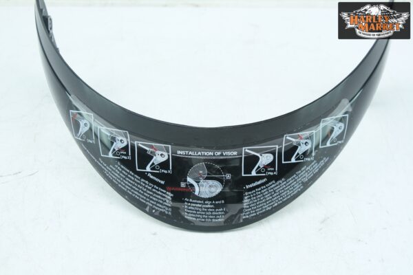 Original Harley Davidson Burnout and UltraJet helmet visor - Image 5