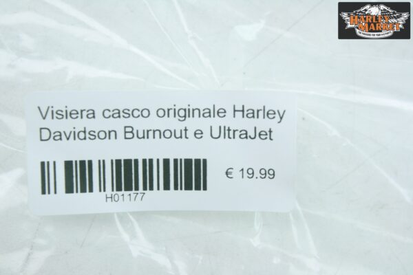 Original Harley Davidson Burnout and UltraJet helmet visor - Image 6