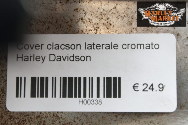 Cover clacson laterale cromato Harley Davidson - immagine 5