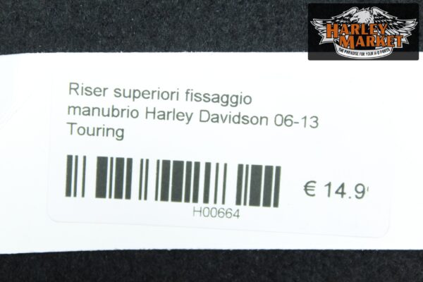 Upper handlebar risers Harley Davidson 06-13 Touring - Image 4