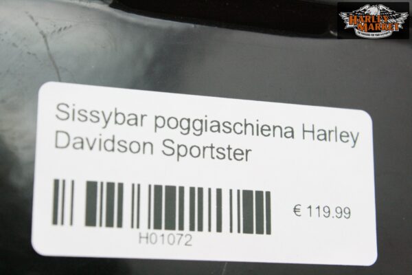Harley Davidson Sportster backrest sissybar - Image 7