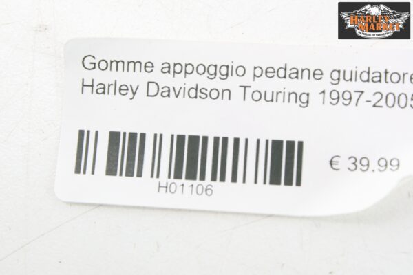 Rider footpeg tires Harley Davidson Touring 1997-2005 - Image 4