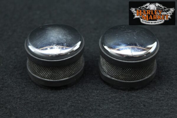 Harley Davidson Sportster front fork axle cover