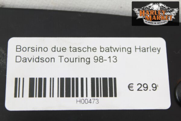 Two batwing pocket bag Harley Davidson Touring 98-13 - Image 8