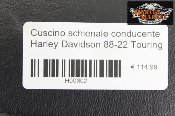 Cuscino schienale conducente Harley Davidson 88-22 Touring - immagine 7