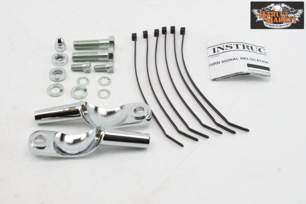 Harley Davidson FXS FXD Indicator Relocation Kit