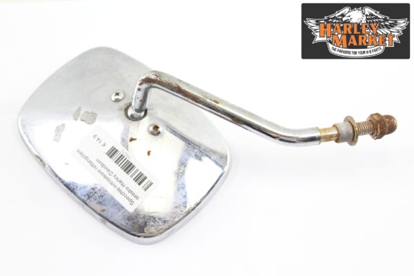 Left rectangular rearview mirror Harley Davidson