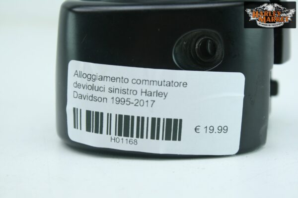 Alloggiamento commutatore devioluci sinistro Harley Davidson 1995-2017 - immagine 5