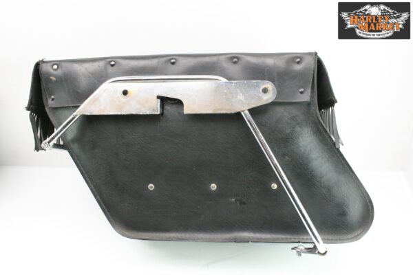 Borse vintage Big Bertha complete di telaietti Harley Davidson Softail - immagine 7