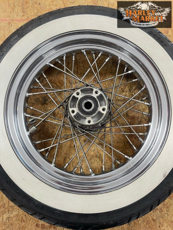 Cerchio a raggi anteriore 16x3 Harley Davidson Softail singolo disco