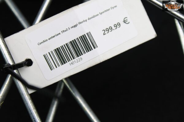 Cerchio anteriore 19x2.5 raggi Harley davidson Sportster Dyna - immagine 8