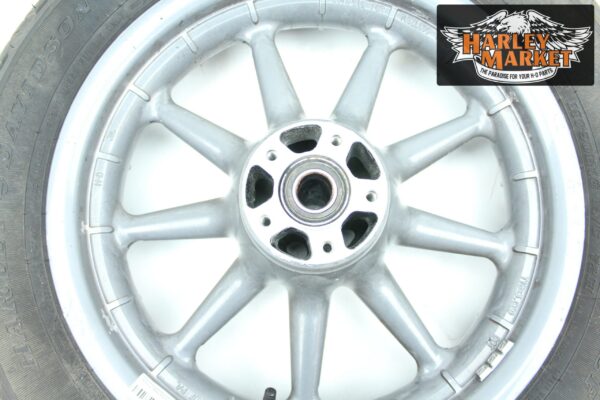 Cerchio anteriore 9 razze 16x3 Harley Davidson 00-08 Touring - immagine 5