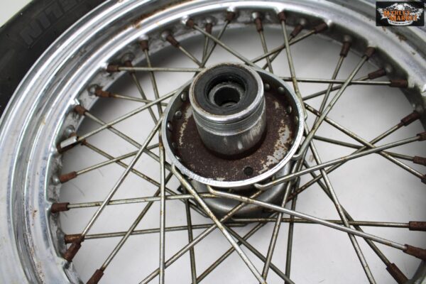 Cerchio anteriore raggi 16x3 Harley Davidson FLSTC FLSTN 95-99 - immagine 6