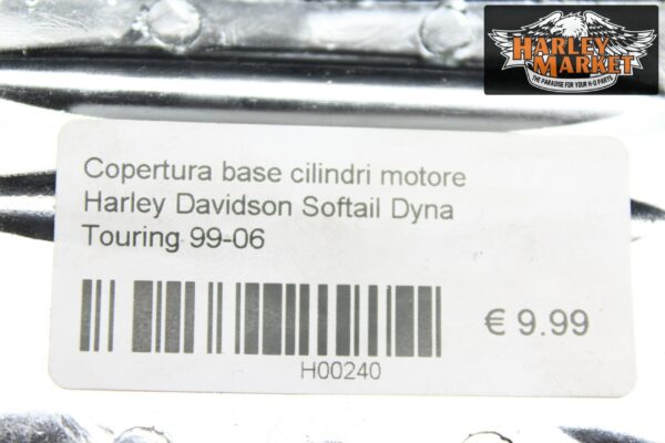 Copertura base cilindri Harley Davidson Softail Dyna Touring 99-06 - immagine 7