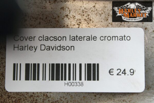 Cover clacson laterale cromato Harley Davidson - immagine 5