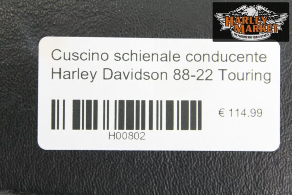 Cuscino schienale conducente Harley Davidson 88-22 Touring - immagine 7