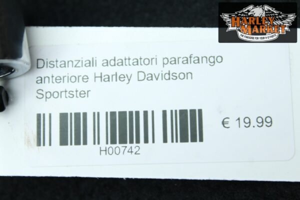 Distanziali adattatori parafango anteriore Harley Davidson Sportster - immagine 4
