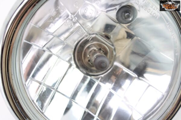 Fanale moto Anteriore attacchi laterali 9 pollici - immagine 4