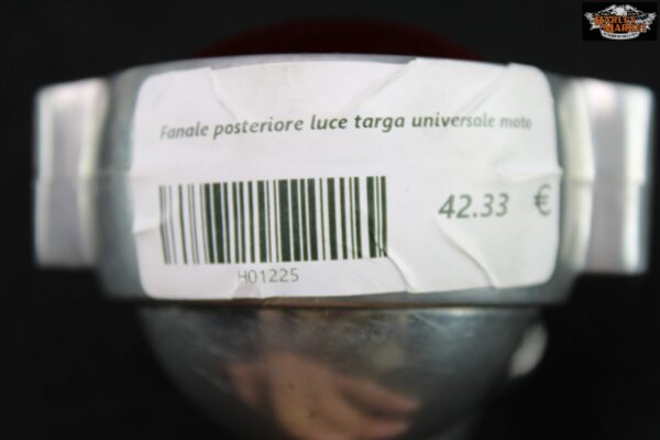 Fanale posteriore luce targa universale moto - immagine 7
