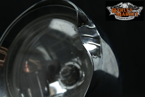 Faro fanale anteriore allungato custom Harley Davidson - immagine 4