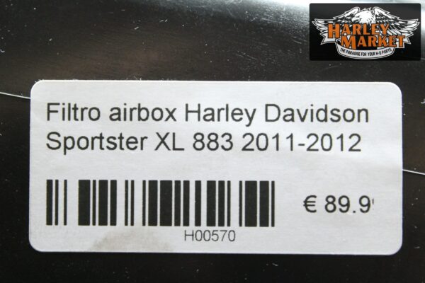Filtro airbox Harley Davidson Sportster XL 883 2011-2012 - immagine 8