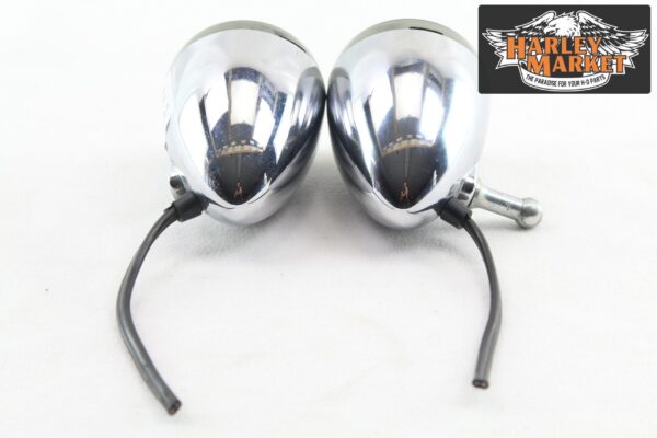 Frecce anteriori lenti fumé Harley Davidson Sportster - immagine 4