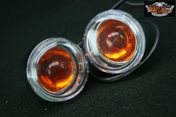 Frecce indicatori direzione anteriori 00-20 Harley Davidson - immagine 2
