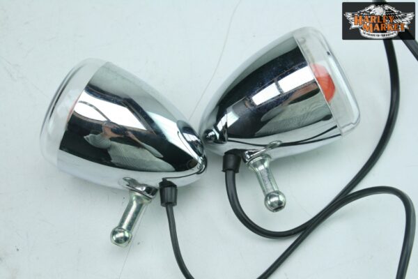 Frecce indicatori direzione anteriori 00-20 Harley Davidson - immagine 3