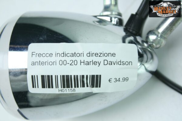 Frecce indicatori direzione anteriori 00-20 Harley Davidson - immagine 6