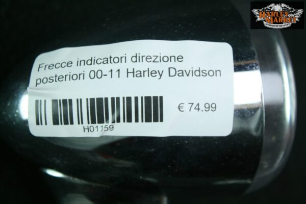 Frecce indicatori direzione posteriori 00-11 Harley Davidson - immagine 7
