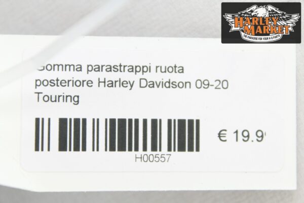 Gomma parastrappi ruota posteriore Harley Davidson 09-20 Touring - immagine 5