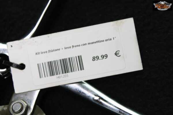 Kit leva frizione + leva freno con manettino aria 1" - immagine 6