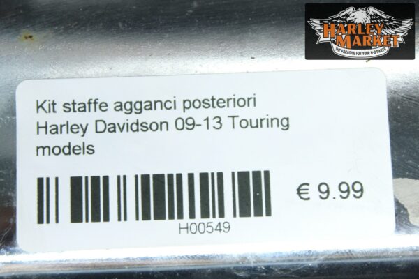 Kit staffe agganci posteriori Harley Davidson 09-13 Touring models - immagine 9