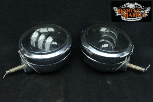 Lampade led barra anteriore Harley Davidson 83-05 FLH - immagine 2