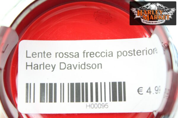 Lente rossa freccia posteriore Harley Davidson - immagine 4